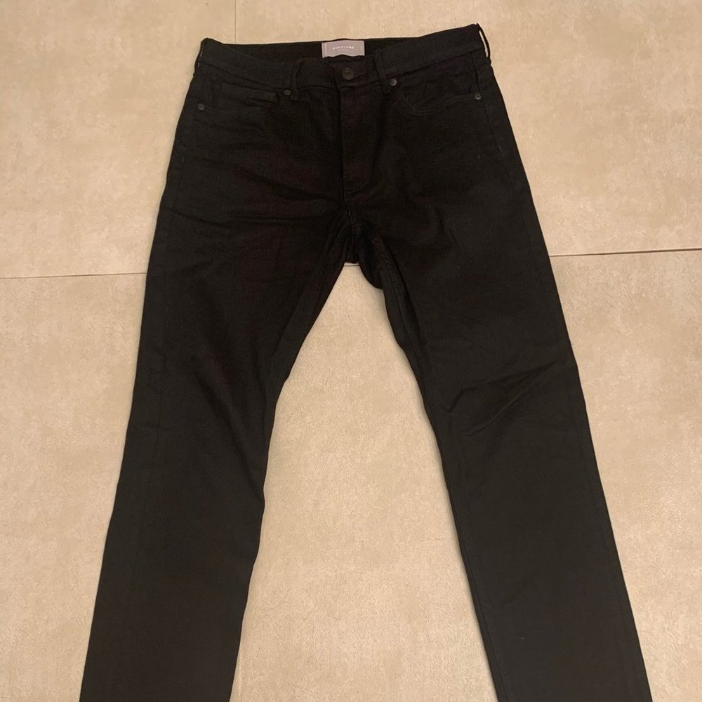Everlane black slim jean denim 32 x 32